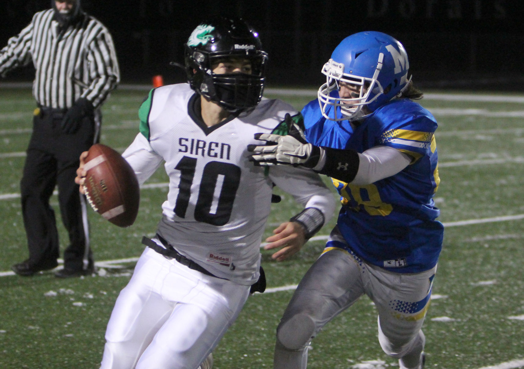 Siren at McDonell football 11-13-20